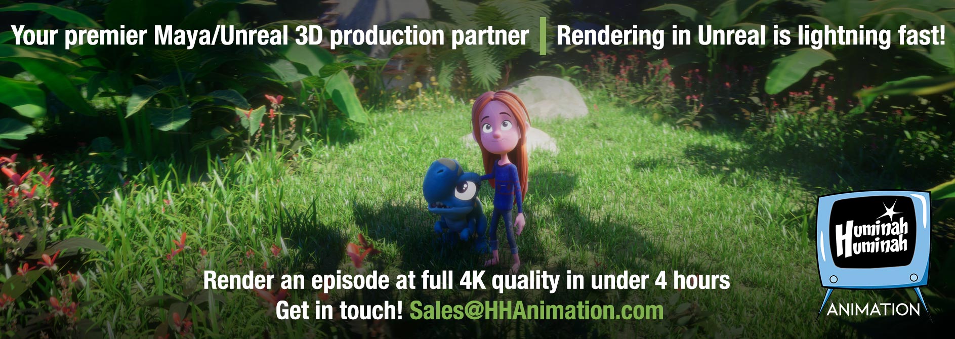 Huminah Huminah Animation Positions Itself as Your Premier 3D Unreal Partner